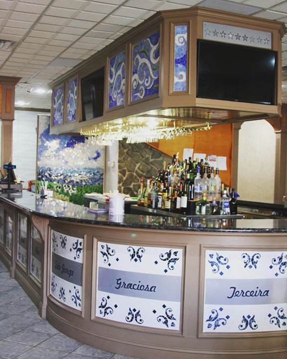 #azores #socialclub #mosaic #project done. #bar #mural #topart #glassmosaic #mosaicwork #customdesign #portugal #style #architecturelovers